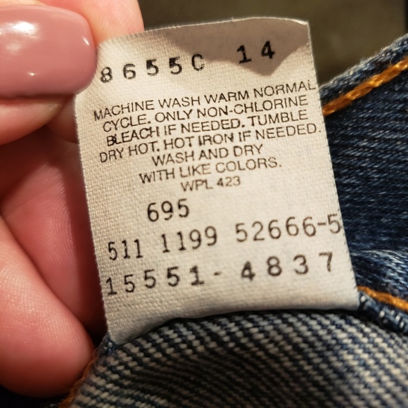 Levi's 550 High Waisted Jeans VINTAGE - Picture 6 of 7